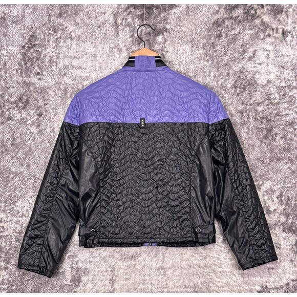 Jamie Sadock Jacket XS Womens Color Block Full Zip Quilted Bomber Sunsense - Picture 3 of 7